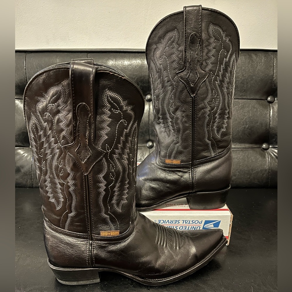 Soto Western Boots Black‎